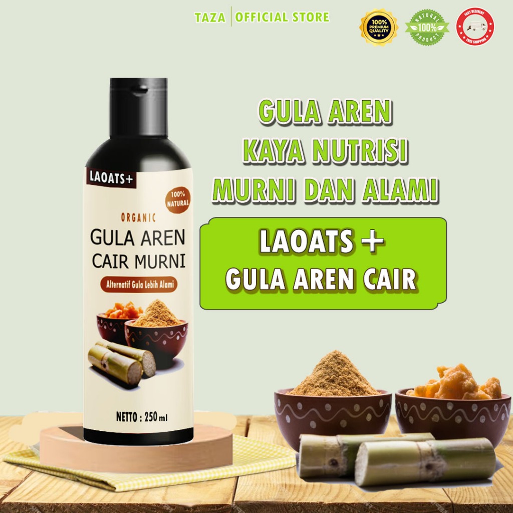 

Gula Aren Brown Sugar Cair Palm Sugar Laoats