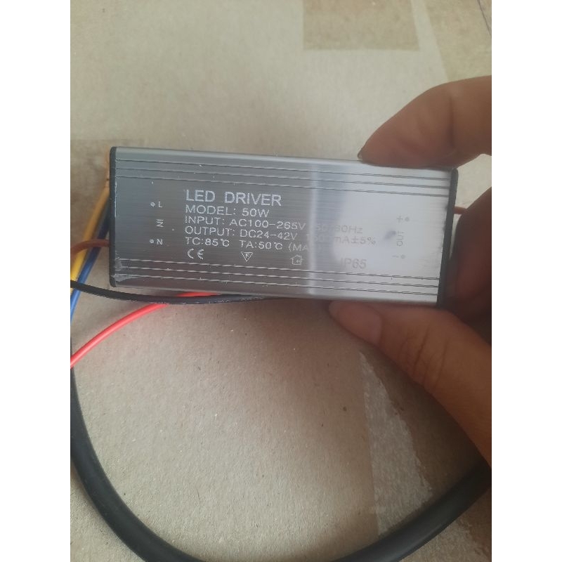Led driver 50 watt 50W AC 1500mA