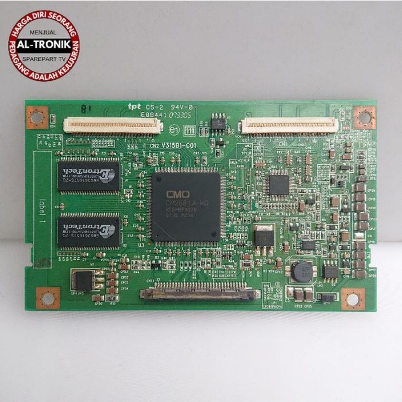 TIKON BOARD TV LCD SAMSUNG LA32R81W TICON T CON TCON 32R81W LA32R81 LA32R81WX TYPE BD32SO V315B1-C01