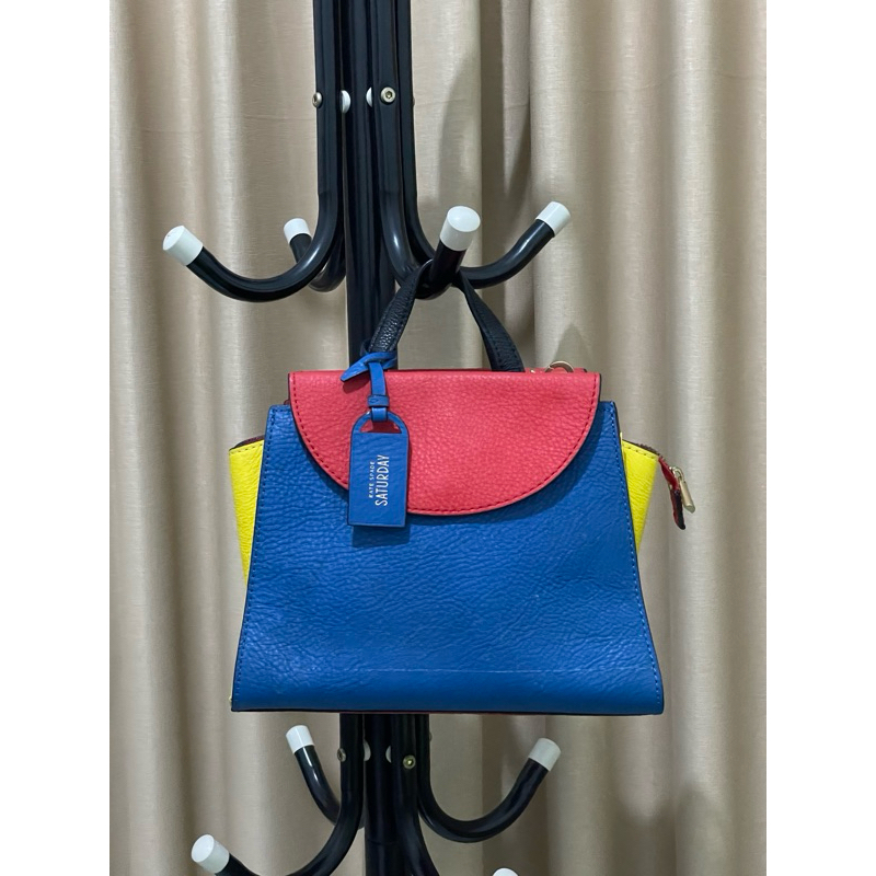 [PRELOVED] KATE SPADE bag saturday | Authentic | tricolour