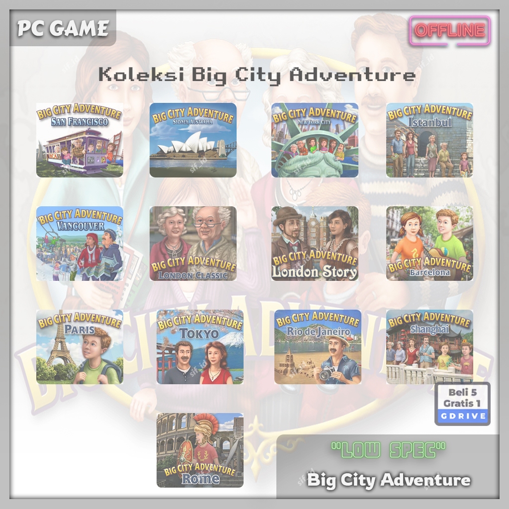 Big City Adventure Koleksi - PC GAME