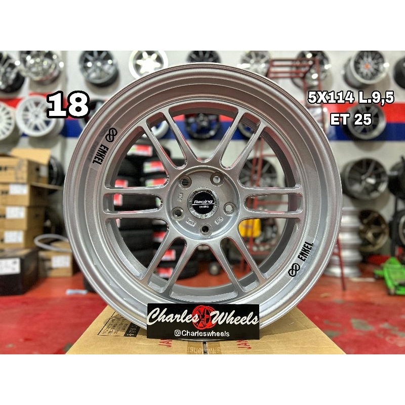 VELG ENKEI RPF-1 RING 18 SILVER
