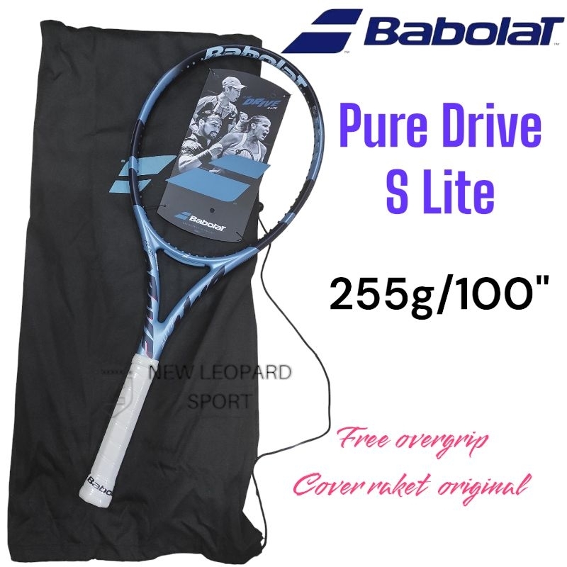 Raket Tenis Babolat Pure Drive S Lite 255g 100" / Raket Tenis Babolat Original / Tennis Racket Babol