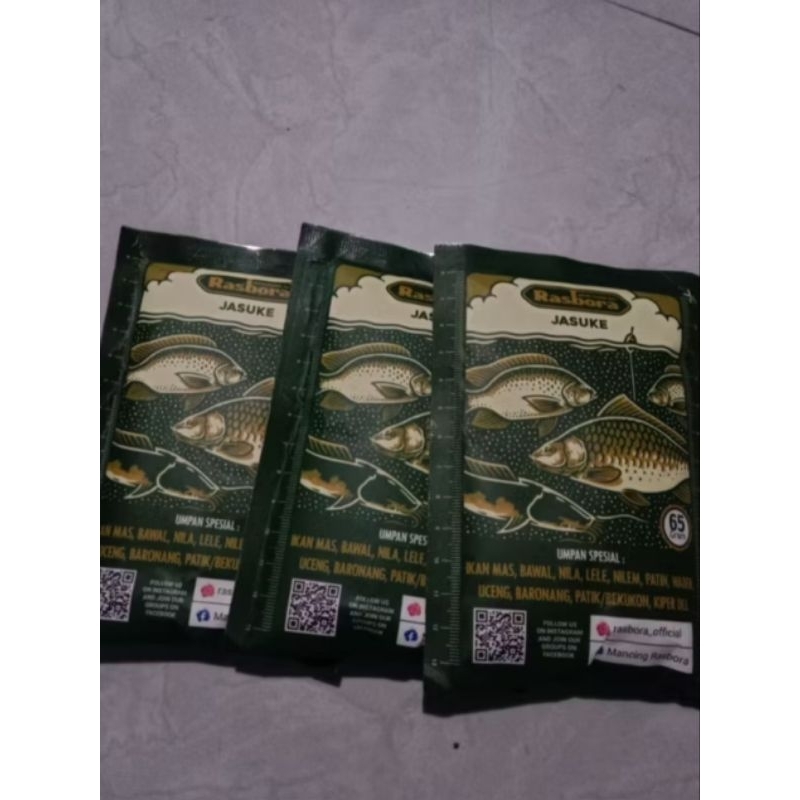 rasbora 10 bungkus rasa jasuke
