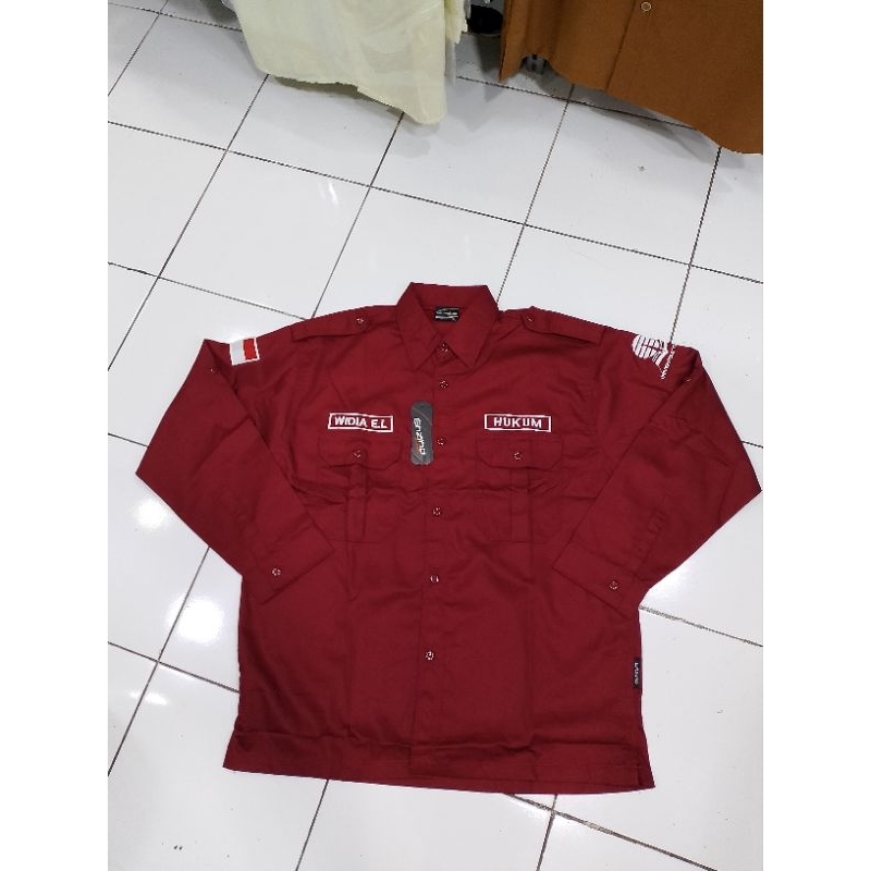 kemeja kerja baju pdh seragam kerja universitas terbuka fakultas hukum