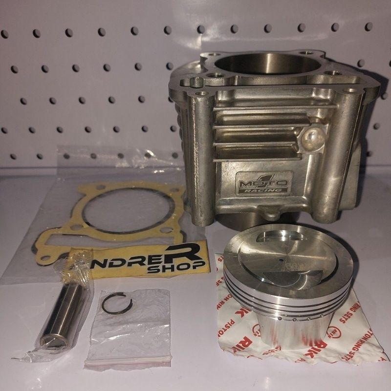 paket blok moto1 mio 66mm set piston casting original