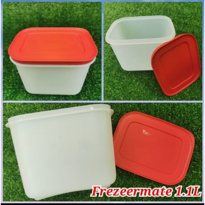Tupperware Freezermate 1.1L 1Pc Satuan toples plastik kulkas beku daging frezer freezer wadah kecil 