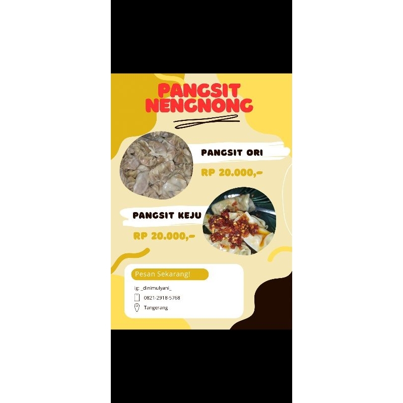 

pangsit nengnong original