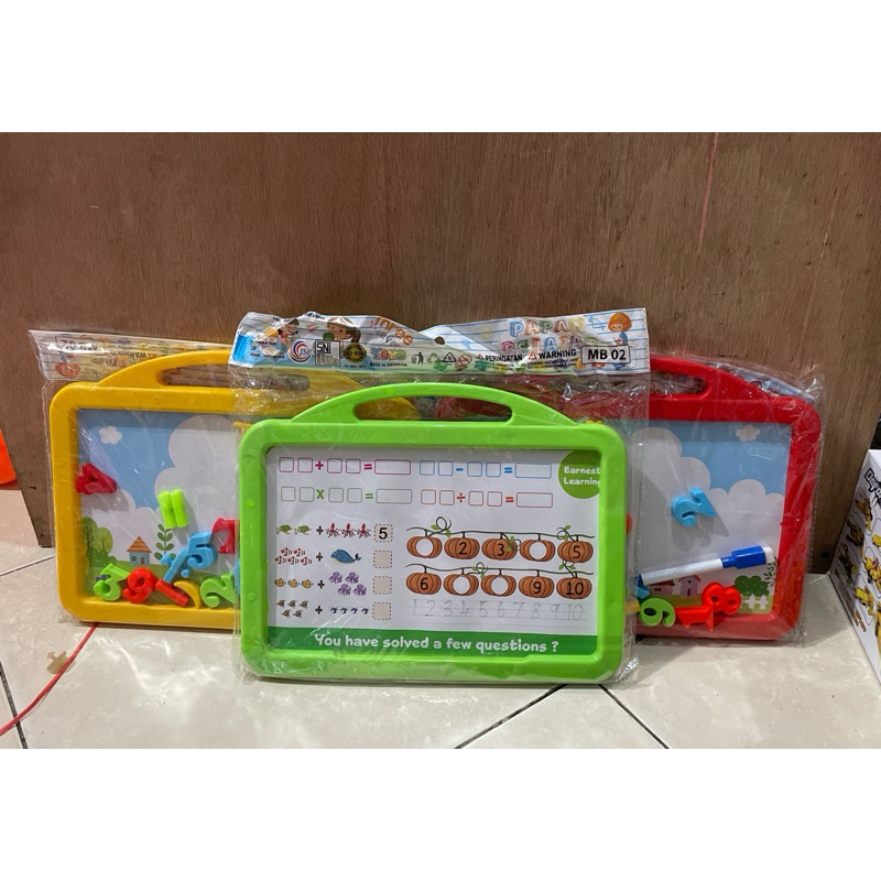 

mainan papan tulis magnet