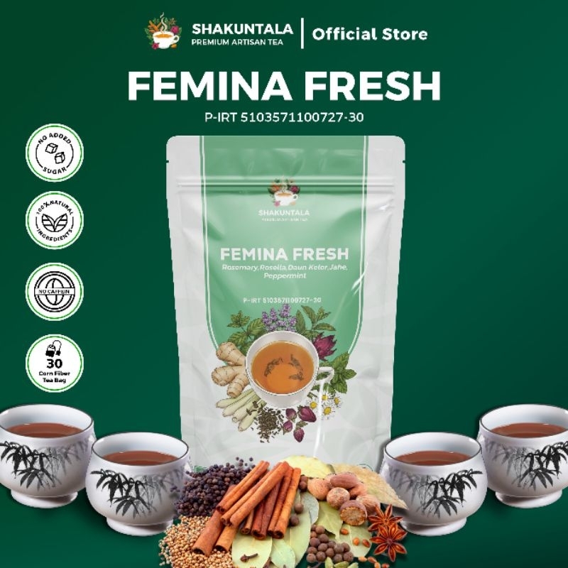 

TEH GLOWING | Shakuntala Teh Femina Fresh |