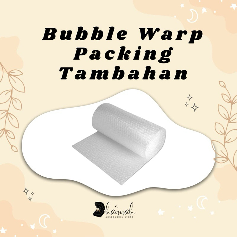 

Tambahan Packing buble /kardus ❤️