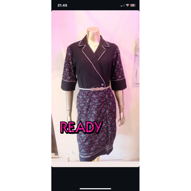 mona dress endek bali