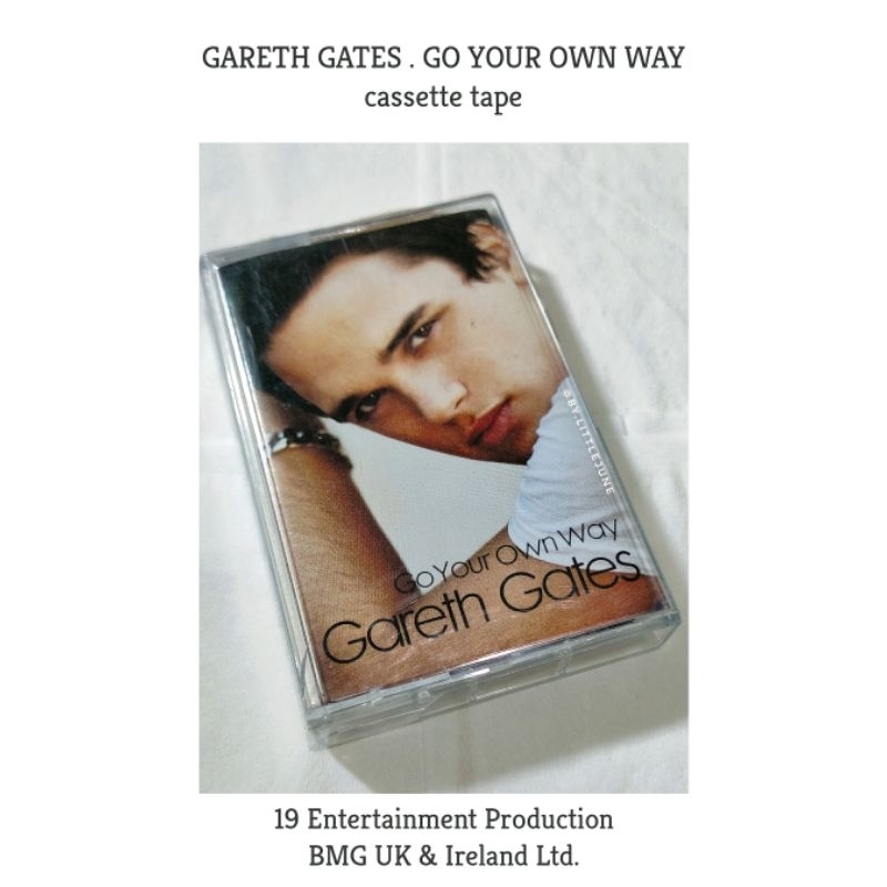 Preloved : GARETH GATES . Go Your Own Way . Cassette Tape // 19 Entertainment Production . BMG UK an