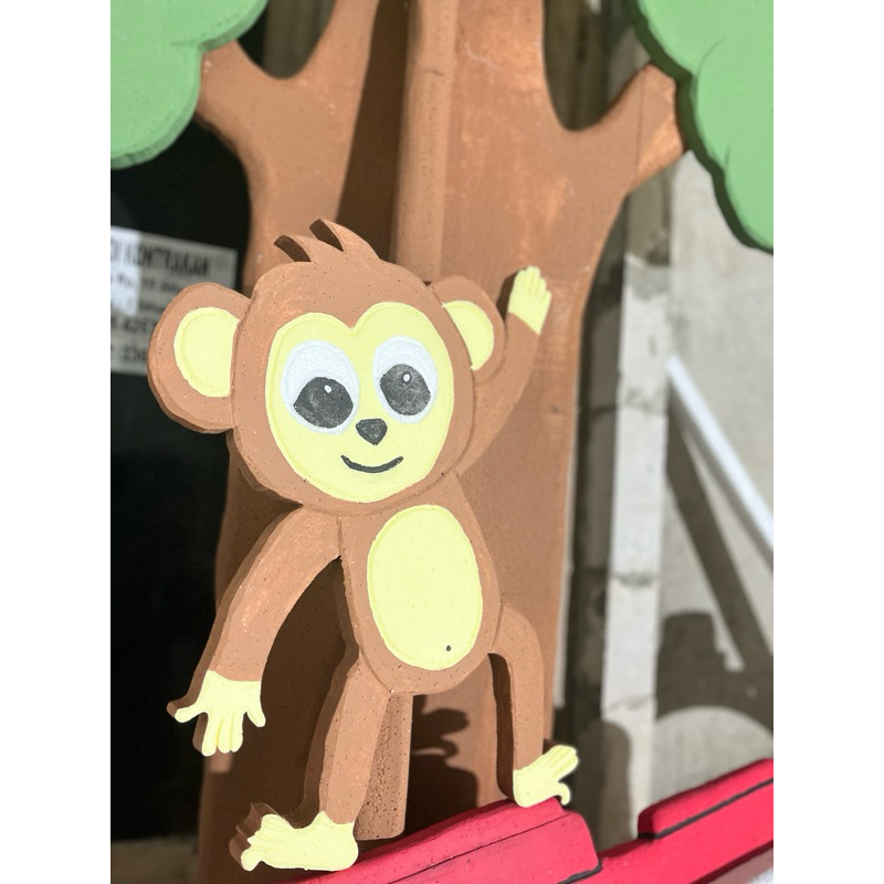 hewan styrofoam/ hewan dekorasi/ dekorasi ulang tahun/ dekorasi wisuda/ karakter hewan