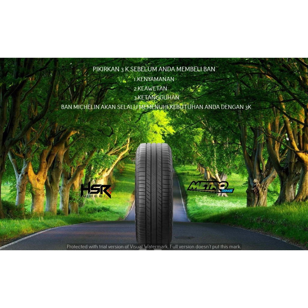 BAN MOBIL TUBLES UKURA 225 65 R17 BAN INPORT MERK MICHELIN PRIMACY SUV+ 106H