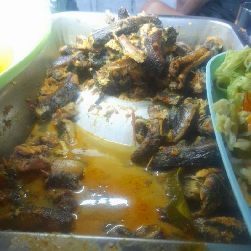 

sayur belut bakar (super pedas)