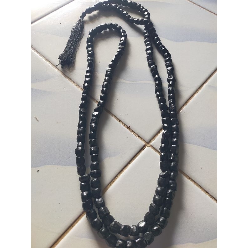 tasbih 165 butir asli tasbih biji pisang pidak sunan Bonang 100% tasbih karomah wali songo