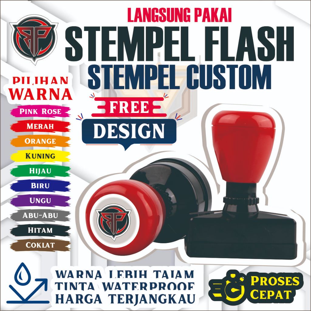 

Stempel Otomatis/Stempel Logo/Stempel Warna/Stempel custom/Cap warna/Logo perusahaan/stempel Lunas Murah/stempel custom/stempel flash/stempel nama/stempel tanda tangan/tanda cap/stempel perusahaan
