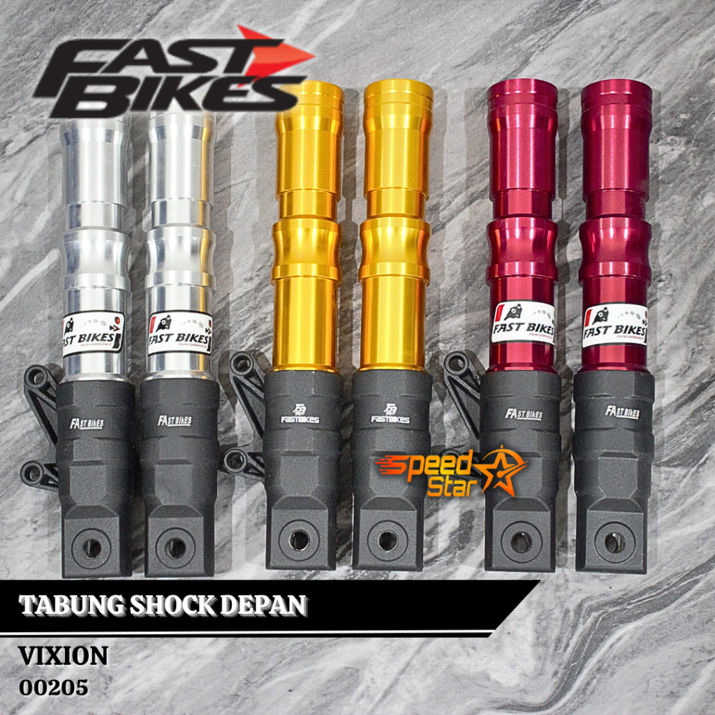 Tabung Shock Depan Vixion Fastbikes Bottom Shock Depan Variasi Vixion Old New Cnc Tabung Shock Vixio