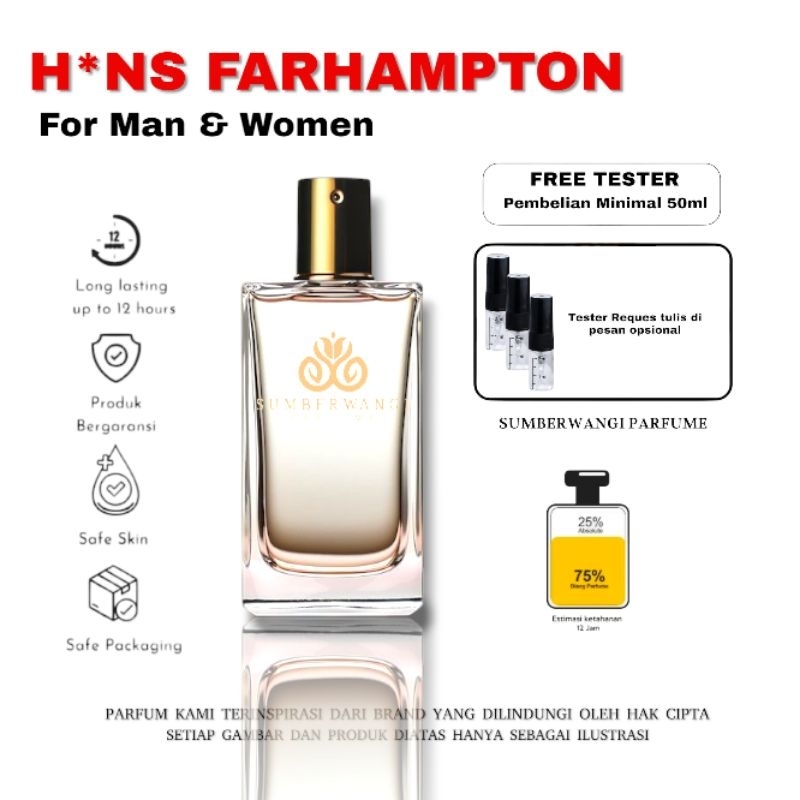 Sw Parfume - FRHAMPTON by H*NS Extrait de Perfume for Man & Women