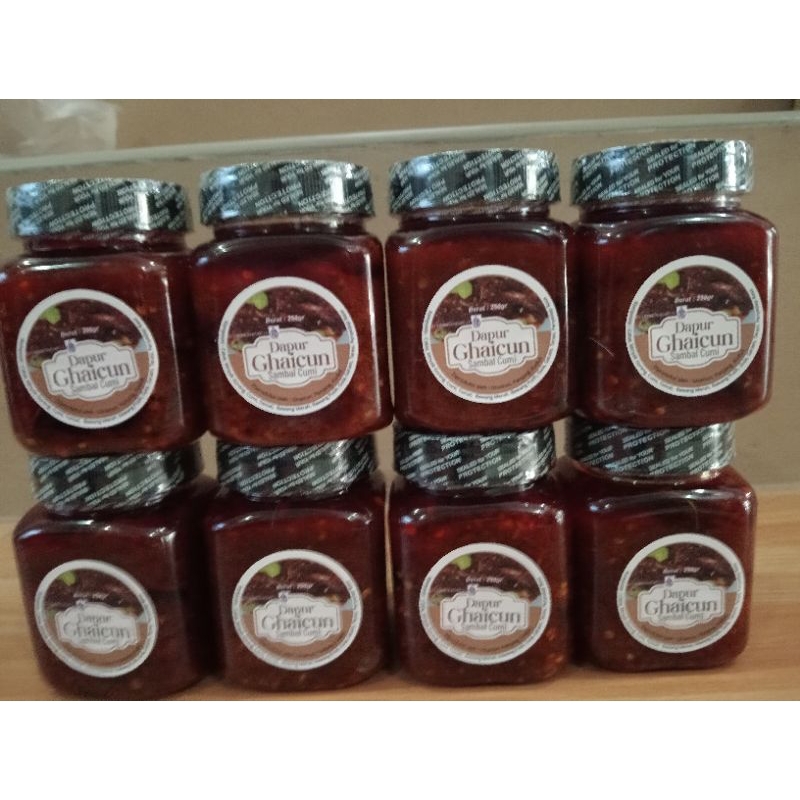 

SAMBAL CUMI GHAICUN 250 GRAM MURAH ENAK