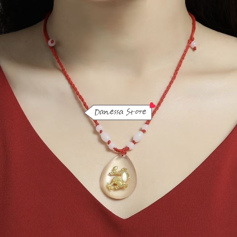 Kalung Liontin Glow in The Dark