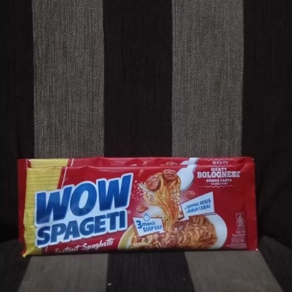 

Mie Wow Spaghetti instant/mie instan praktis tanpa ribet/carbonara/bolgnese