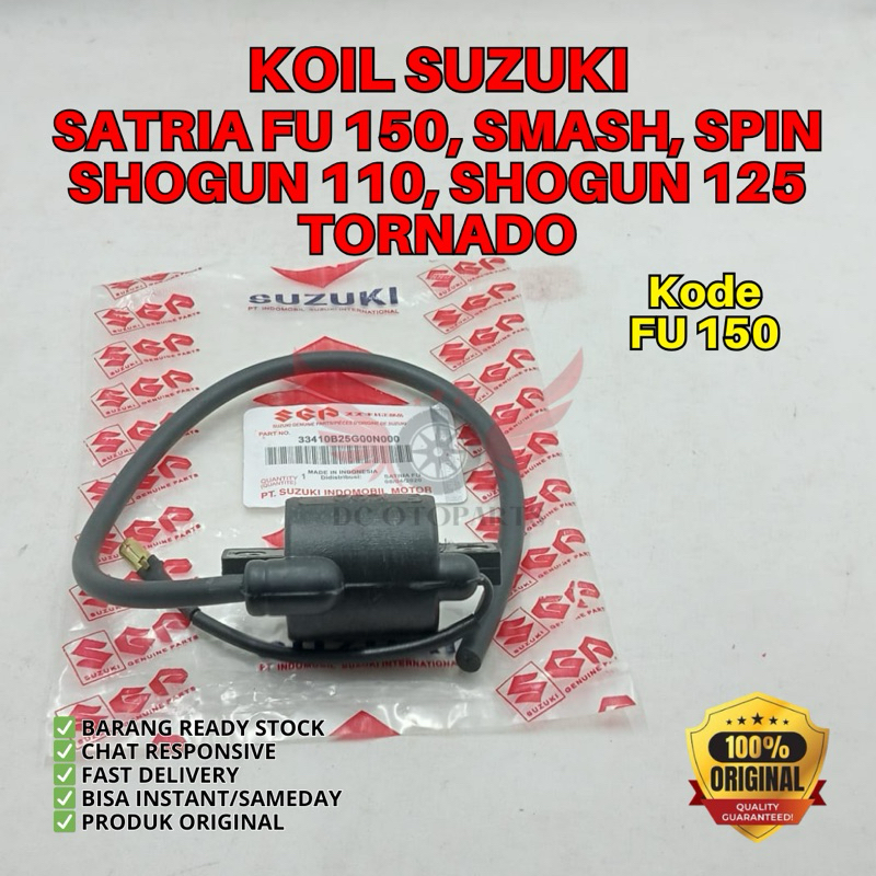 FU 150 KOIL SATRIA FU 150 ORIGINAL SUZUKI, KOIL ORIGINAL SUZUKI SATRIA FU, KOIL ORI SATRIA FU, KOIL 