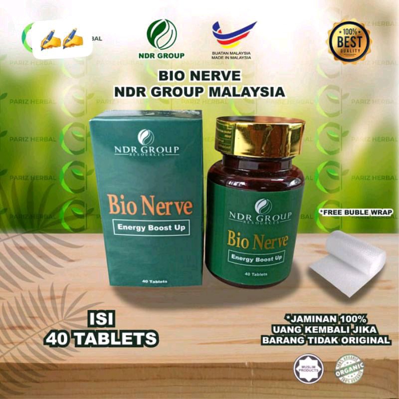3 pilihan varian BIO NERVE MALAYSIA NDR, D-NEERVHIE 100% original (baru)