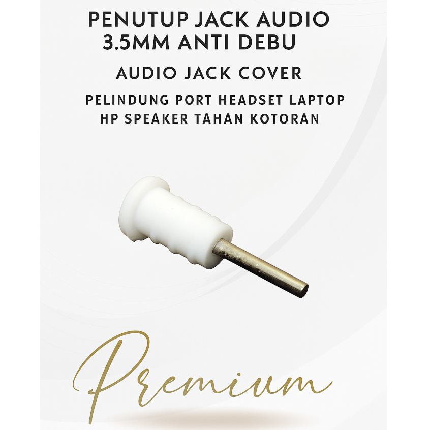 Cara Pasang Penutup Jack Audio 3.5mm HP Pavilion zd8000 – Pelindung Port Headset Tahan Debu