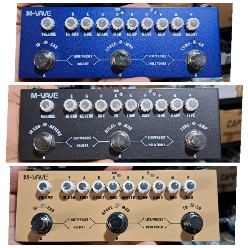 EFEK GITAR MVAVE CUVAVE CUBE BABY M-VAVE