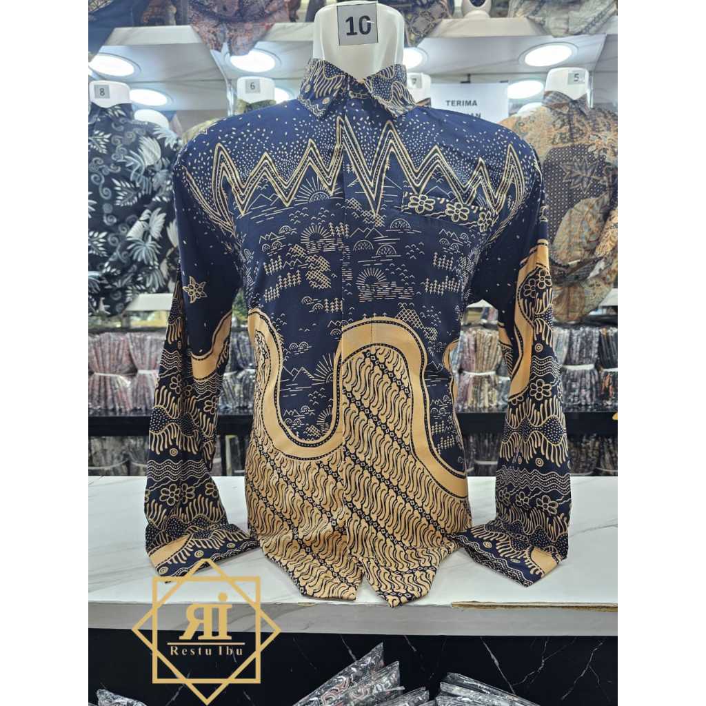 kheisa collection - Kemeja Batik Pria Lengan Panjang 3
