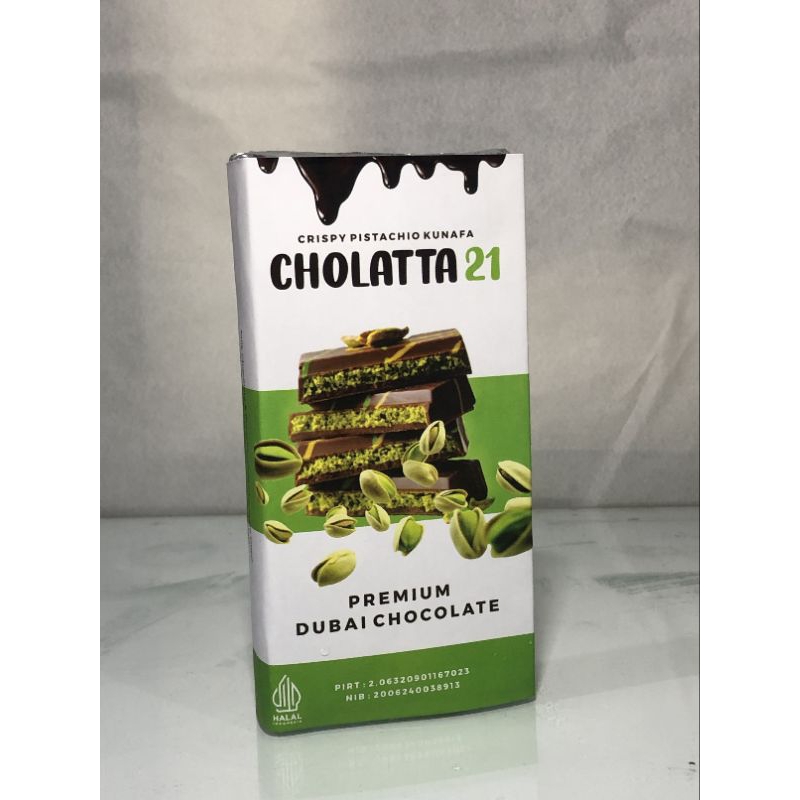 

Cholatta21 - Coklat Dubai Kacang Pistachio