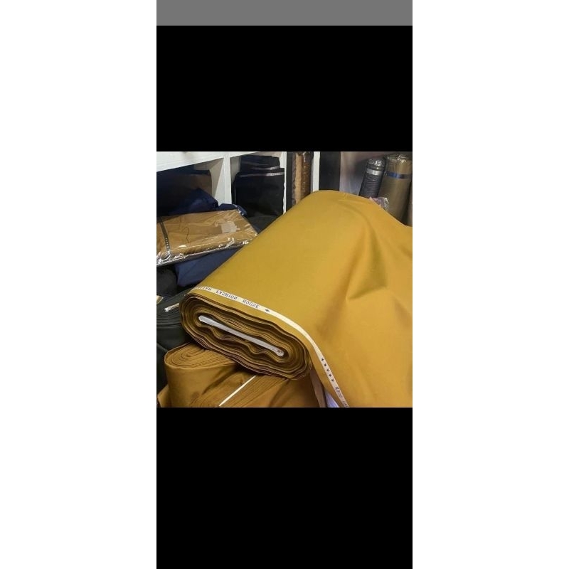 Kain Pemda (khaki muda), Bahan kain meteran untuk setelan seragam dinas kerja formal warna khaki,kek