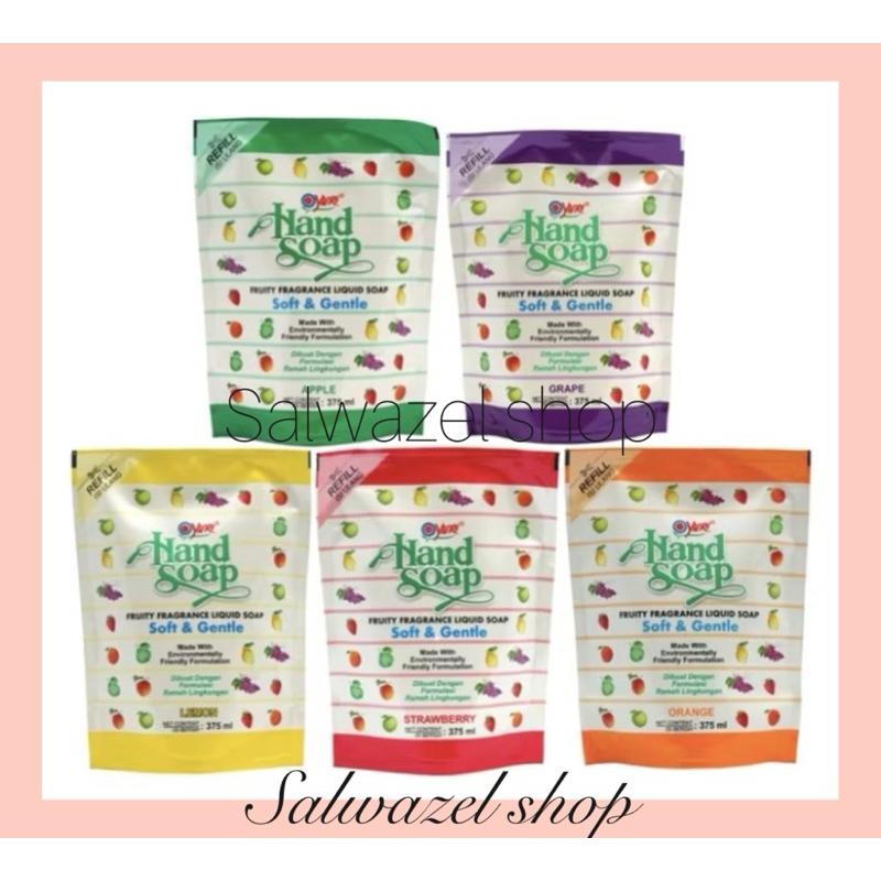 YURI HAND SOAP REFILL 375 ml