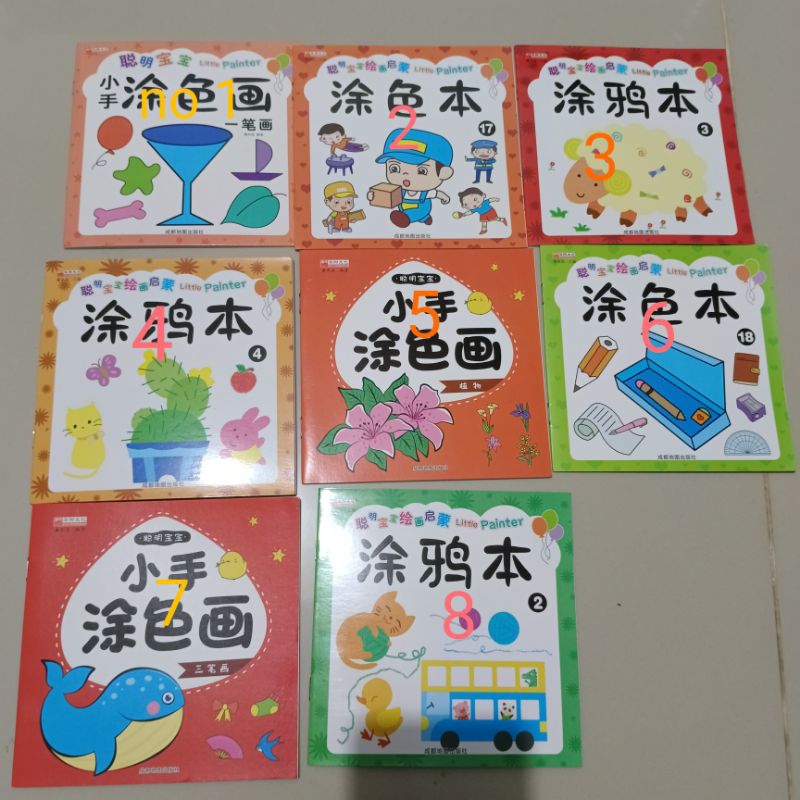 

buku gambar mewarnai anak2 kids