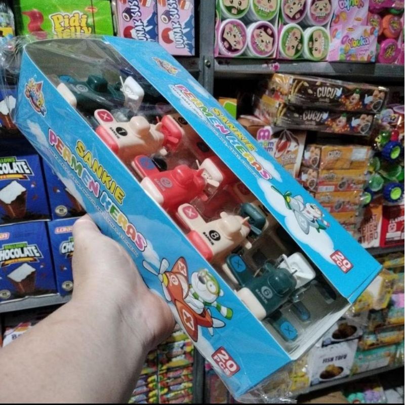 

SANKIE PESAWAT BALING PERMEN BOX ISI 20