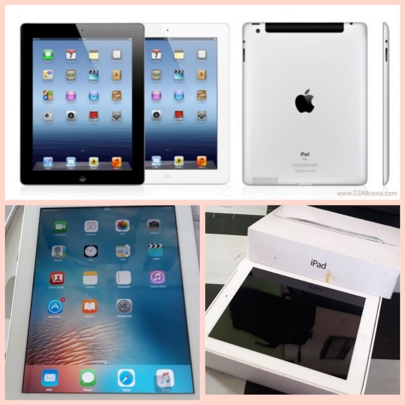 Ipad 2 wifi only silver original second normal siap pakai