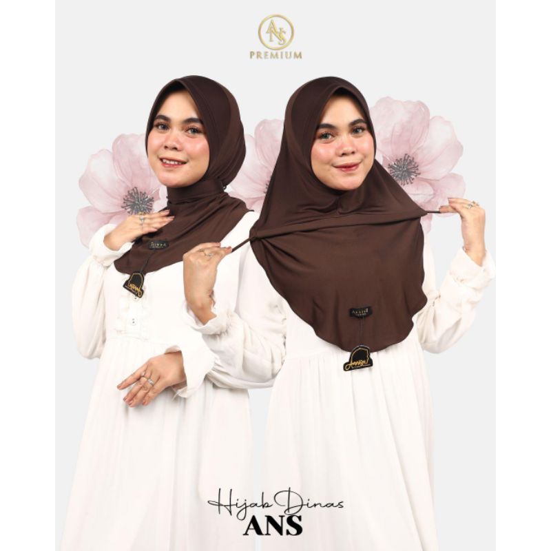 BERGO HIJAB DINAS POLWAN UKURAN L