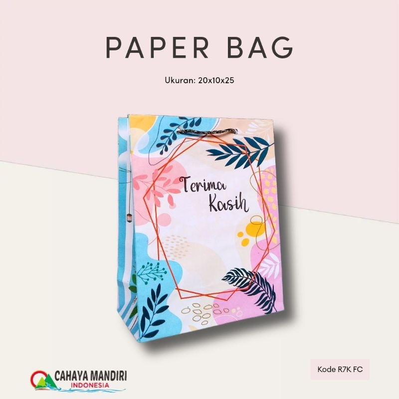 

PAPERBAG FULL COLOUR (Ukuran 20×10×25)TAS HAJATAN