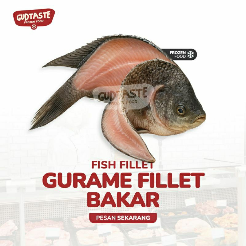 Gurame Fillet Bakar - Gurame Fillet Bersih - Gurame Bersih - Gurame - Gurami -  Jual Ikan Surabaya