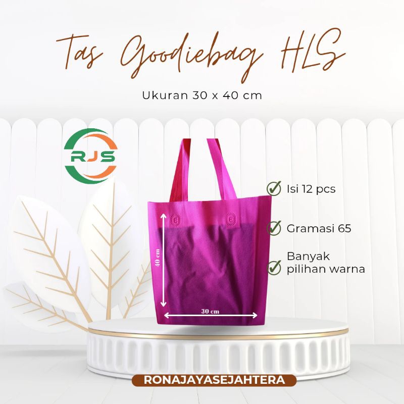 

(Isi 12 Pcs) Lusinan Tas Tali Pres 30x40 Tas Tali HLS Tas HLS Tas Hajatan Tas Snack Tas Bingkisan Tas Hampers