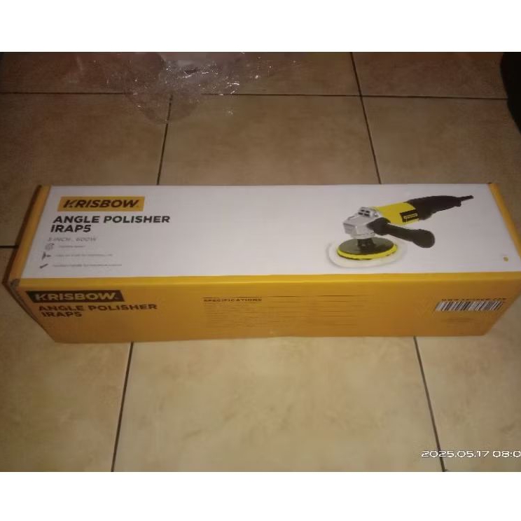 krisbow Angle Polisher 12,5 Cm Polisher