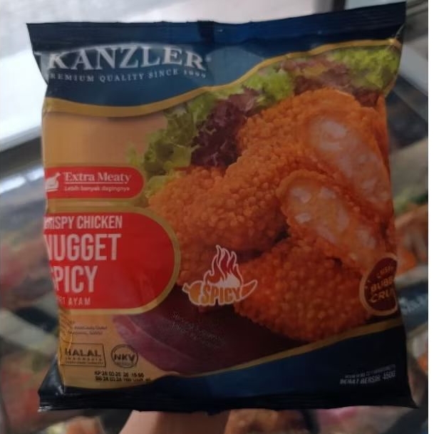 

Kanzler nuget crispy spicy 450gr