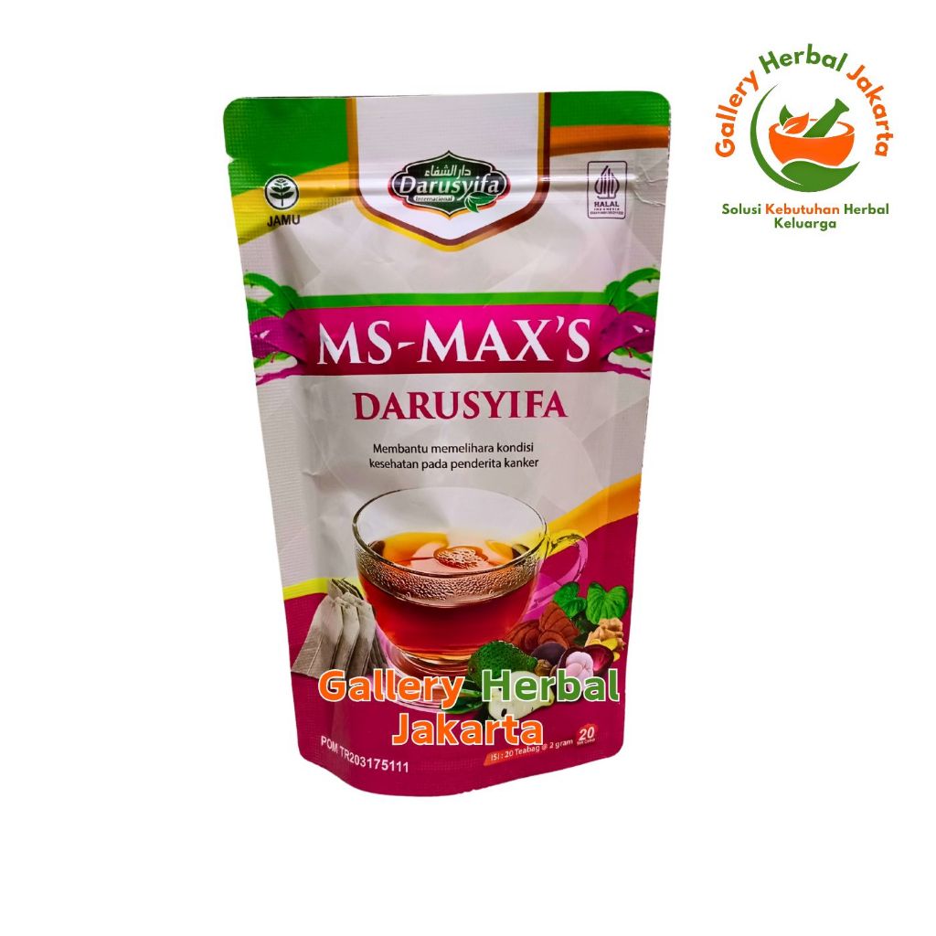 

Teh Celup Ms Maxs Darusyifa Herbal Kulit Manggis Plus Daun Sirsak