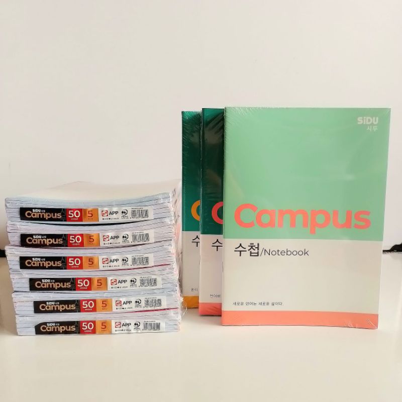 

RB Buku Tulis Campus Sidu 50 Lembar ( Pak 5 Buku ) [ Original ]