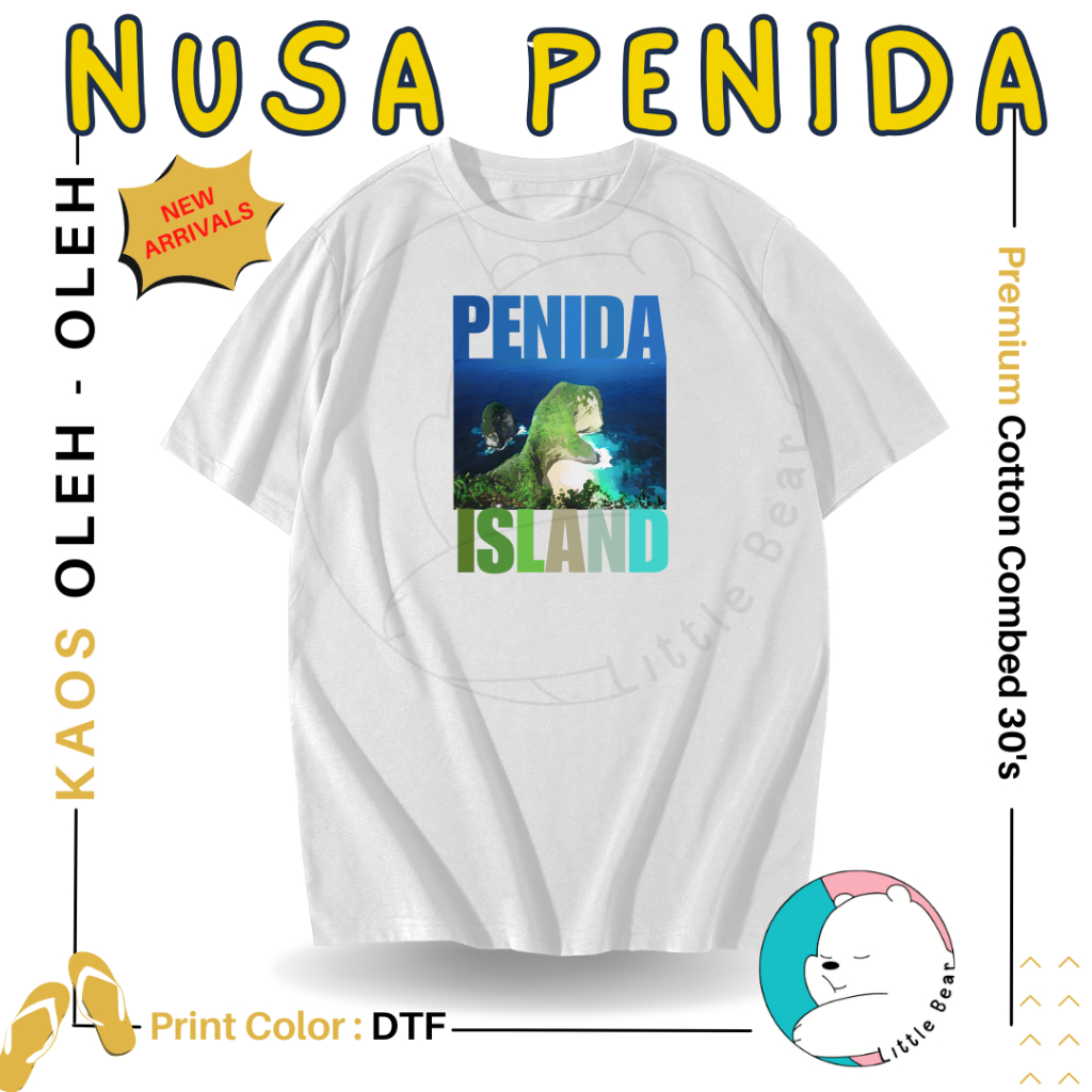 kaos Souvenir Nusa Penida , Baju Oleh-Oleh Negara Type 4