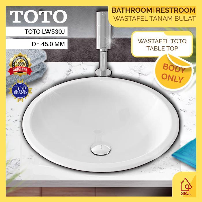 WASTAFEL TANAM BULAT TOTO LW530J (BODY ONLY) / WASHTAFEL CUCI TANGAN