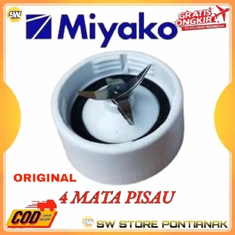 4 MATA PISAU MOUNTING BLENDER MIYAKO NATIONAL GMC / 1 SET MOUNTING BLENDER 4 MATA PISAU / MANGKOK BL