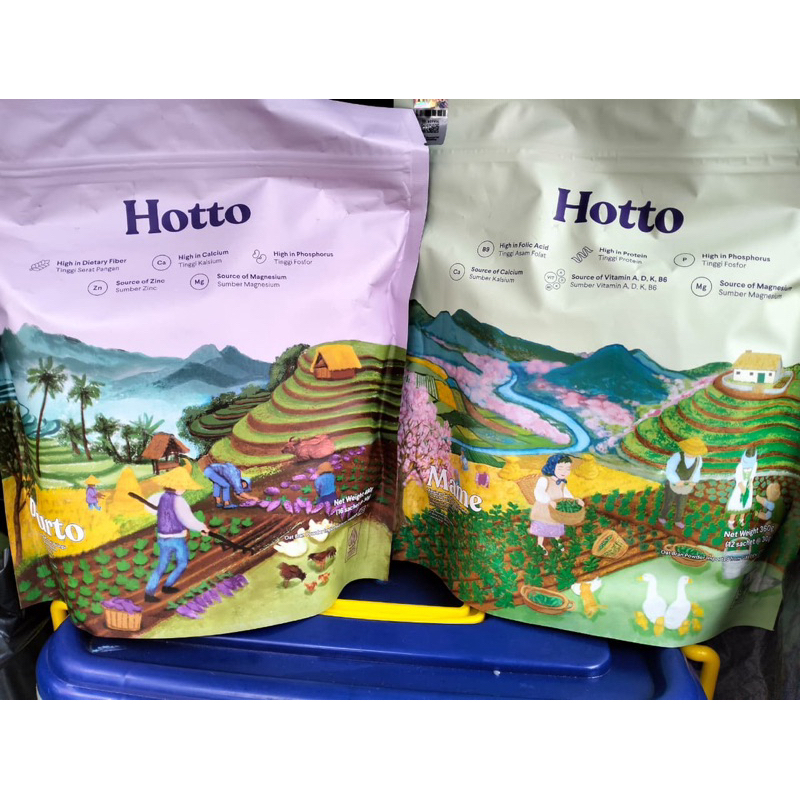 

Hotto Purto Multigrain with Purple Potato 9 Pouch Oat Superfood